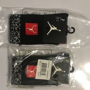 Nike Air Jordan High Crew Socks size 10C-3Y 2 pair